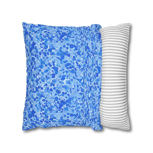 Blue Watercolor Dot Cushion Covers - Ocean Inspired Decor - Dipaliz - Home