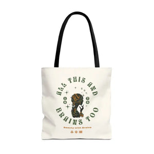 Polyester Tote Bag for Women - Versatile Daily Essential - Dipaliz - 18’’ × / Black - Bags