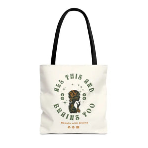 Polyester Tote Bag for Women - Versatile Daily Essential - Dipaliz - 16’’ × / Black - Bags