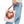 Pink Heart with Flowers Tote Bag - Polyester - Dipaliz - Bags