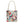 Tote Bag Black Cotton Handles Birds Flowers Print Dipaliz - 13’’ × / Beige - Bags