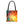 Vibrant Abstract Pattern Tote Bag Black Cotton Handles Dipaliz - Bags