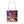 Vibrant Abstract Pattern Tote Bag Black Cotton Handles Dipaliz - Bags