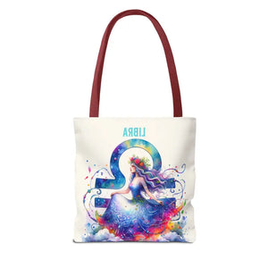 Bags - Libra Zodiac Aop Tote Bag Bold Versatile Style Dipaliz