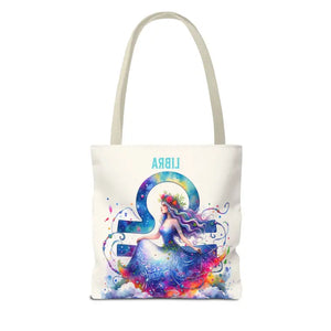 Bags - Libra Zodiac Aop Tote Bag Bold Versatile Style Dipaliz
