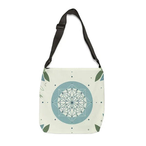 Tote Bag - Leaf Geometrical Pattern Modern Style - Dipaliz - Bags
