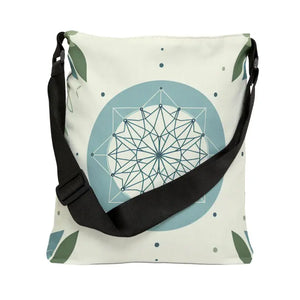 Tote Bag - Leaf Geometrical Pattern Modern Style - Dipaliz - Bags