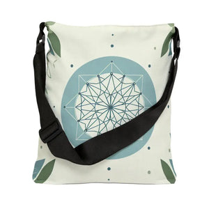 Tote Bag - Leaf Geometrical Pattern Modern Style - Dipaliz - Bags