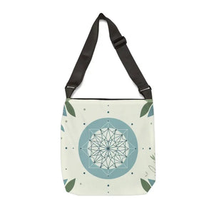 Tote Bag - Leaf Geometrical Pattern Modern Style - Dipaliz - Bags