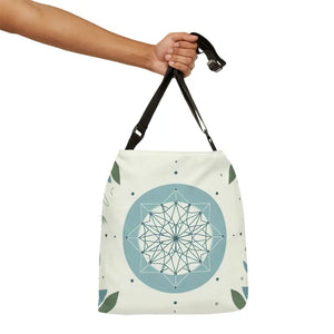Tote Bag - Leaf Geometrical Pattern Modern Style - Dipaliz - Bags