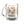 Clear glass coffee cup by DipaliZ with a wrap-around autumn duck design