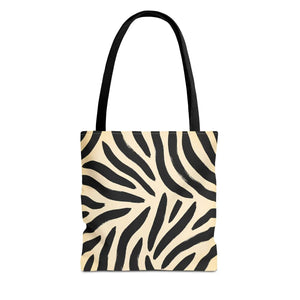 Zebra print tote bag - bags