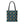 Evil Eye Floral Tote Bag – Boho Teal Printed Everyday Shopper