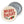 Merry & Bright Holiday Pin Button — Christmas Decorative Badge
