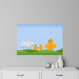 Birds in a meadow, Wall Decals