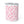 Pink heart pattern insulated coffee mug - mugs