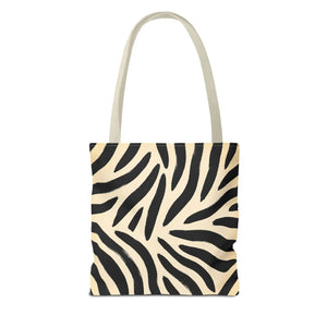 Zebra print tote bag - bags