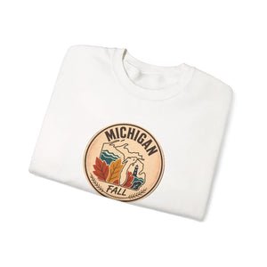 Michigan fall crewneck sweatshirt - sweatshirts
