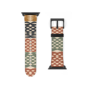 Southwestern Pattern Watch Band — Boho Aztec Apple Watch Strap