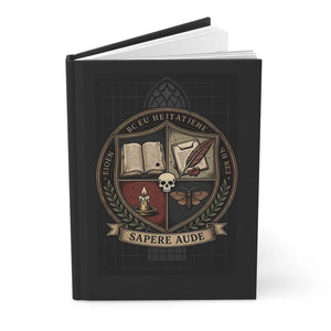 Journal — Gothic Heraldic Crest 'Sapere Aude' Hardcover