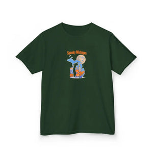 Spooky halloween michigan kids t-shirt - t-shirts