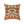 Geometric Afrohemian Tribal Throw Pillow — Rust & Mustard Aztec Pattern