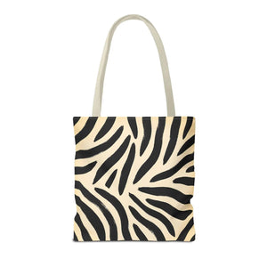 Zebra print tote bag - bags