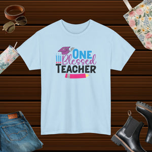 One blessed Teacher, Unisex Heavy Cotton Tee