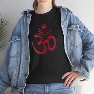 Om or Aum, Unisex heavy cotton tee