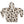 Candles, Gifts, Pinecones Pattern Zip Hoodie