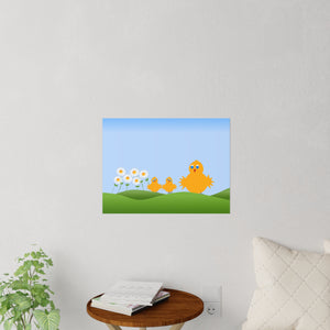 Birds in a meadow, Wall Decals