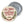 Christmas Coffee Pin Button — 