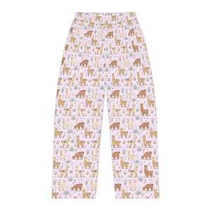 Women’s llama animal pajama pants - pajamas