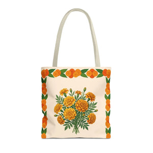 Marigold Bouquet Tote Bag