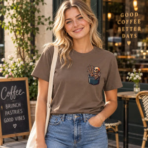 Skeleton in a pocket Graphic T-Shirt