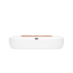 Marble uv phone sanitizer and wireless charging pad - chargers