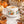 Autumn pumpkin bouquet ceramic latte mug by DipaliZ
