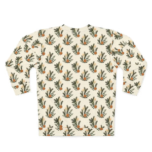 Botanical Candles All-Over Print Sweatshirt