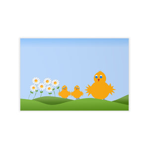 Birds in a meadow, Wall Decals