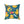 Rubber Duck Pattern Decorative Pillow — Cute Yellow Ducks on Teal