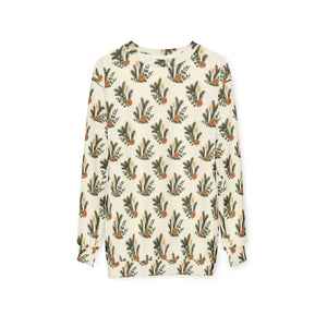 Botanical Candles All-Over Print Sweatshirt