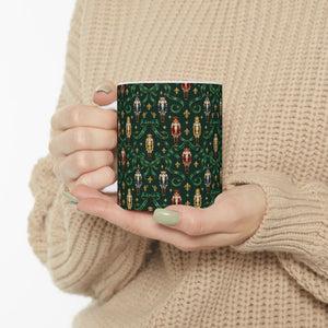 Nutcracker christmas ceramic mug - mugs