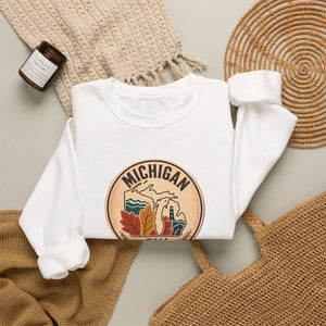 Michigan fall crewneck sweatshirt - sweatshirts