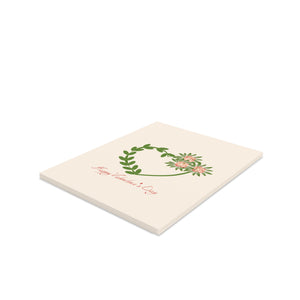 Pack of Valentine's day, Greeting cards with message (8, 16, and 24 pcs)