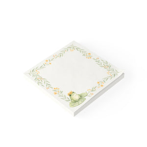 Frog Princess Floral Post-It Note Pad