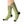 Floral Bouquet Sublimation Socks — Green Vintage Flower Crew Socks