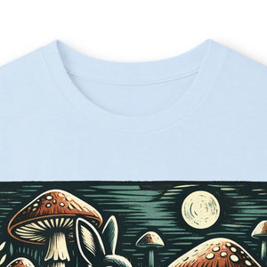 Grow through it mushroom long sleeve tee - t-shirts