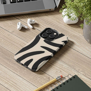 Abstract Zebra Print Phone Case