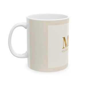 Plain ground behind the lettering on the DipaliZ Mom coffee mug
