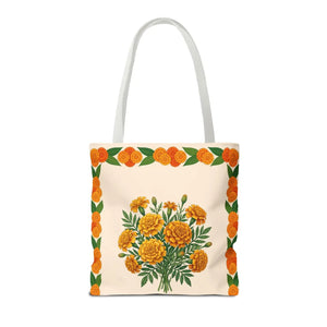 Marigold Bouquet Tote Bag